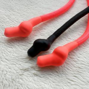 China Sports Polyester Drawstring Cord Clothing Silicone Head Braided 5mm-8mm on sale