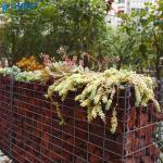 Galvanized Welded 4mm Landscape Gabion Wall Square Hole Stone Cage And Rock