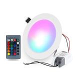 Ultra Thin Led Panel Light Triac Dimmable RGBW Color Change CRI 90 PF0.9 5 Years