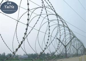 Wholesale Sharp Blade Barbed Wire Razor Wire High Tensile Razor Ribbon Fencing from china suppliers