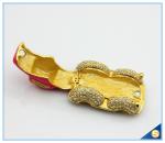 Lovely Crystal Car Shape Trinket Box Home decoration Enamel Trinket Box SCJ329