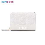End Ins Style Female Card Holder with Custom Logo Package Weight 0.1kg Color