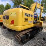 11Ton Second Hand Komatsu Excavator PC110-7 2.8km/H Excavators Used For Lifting