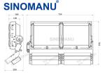 High Brightness High Mast Tower Light , High Pole High Mast Led Street Light