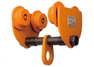 China GCT610 Orange Chain Hoist Trolley , 10 Ton Manual Hoist Trolley on sale