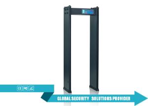 Wholesale LED Human Alarm lamp Digital Metal Detector door , Body Scanner detector for Museum / School from china suppliers