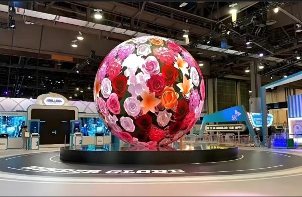 Shopping Mall/Events Waterproof IP43 Sphere LED Screen with FCC Certifications