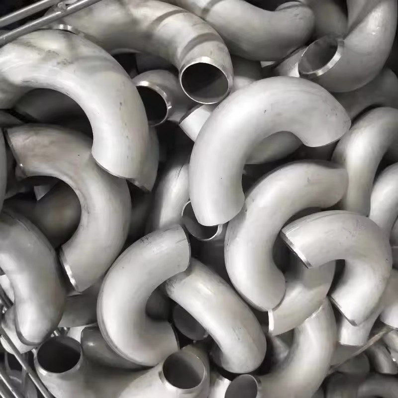 Ss304 Flexible 90 Degree Elbow Stainless Steel Pipe Fittings Round Section Custom Size