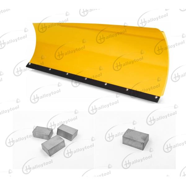 Single Carbide Insert Blades Snow Plow Blade For Grader / Plow / Tractor In Road Construction