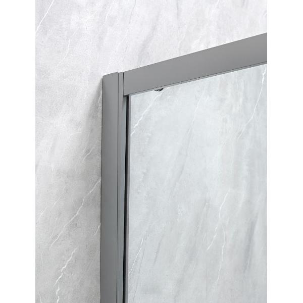 Sliding Opening European Shower Enclosure With Alum Frame And 5/6mm Tempered Glass