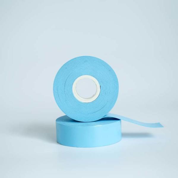 25MM Width Blue Colour Damping Anti-slip Self -fusing Silicone Tape for Golf