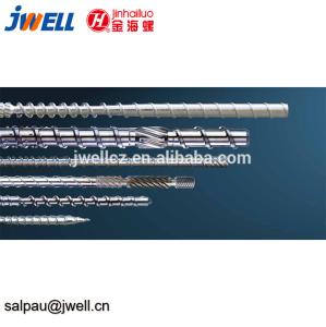 Wholesale Jwell Plastic Feed Barrels , Extruder Screw Medium High Frequency Quenching from china suppliers