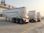 Pneumatic Tri Axle 45cbm Bulk Cement Trailer 60T 70T