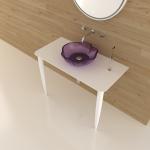 North America Style small bathroom sink cabinet for home / hotel