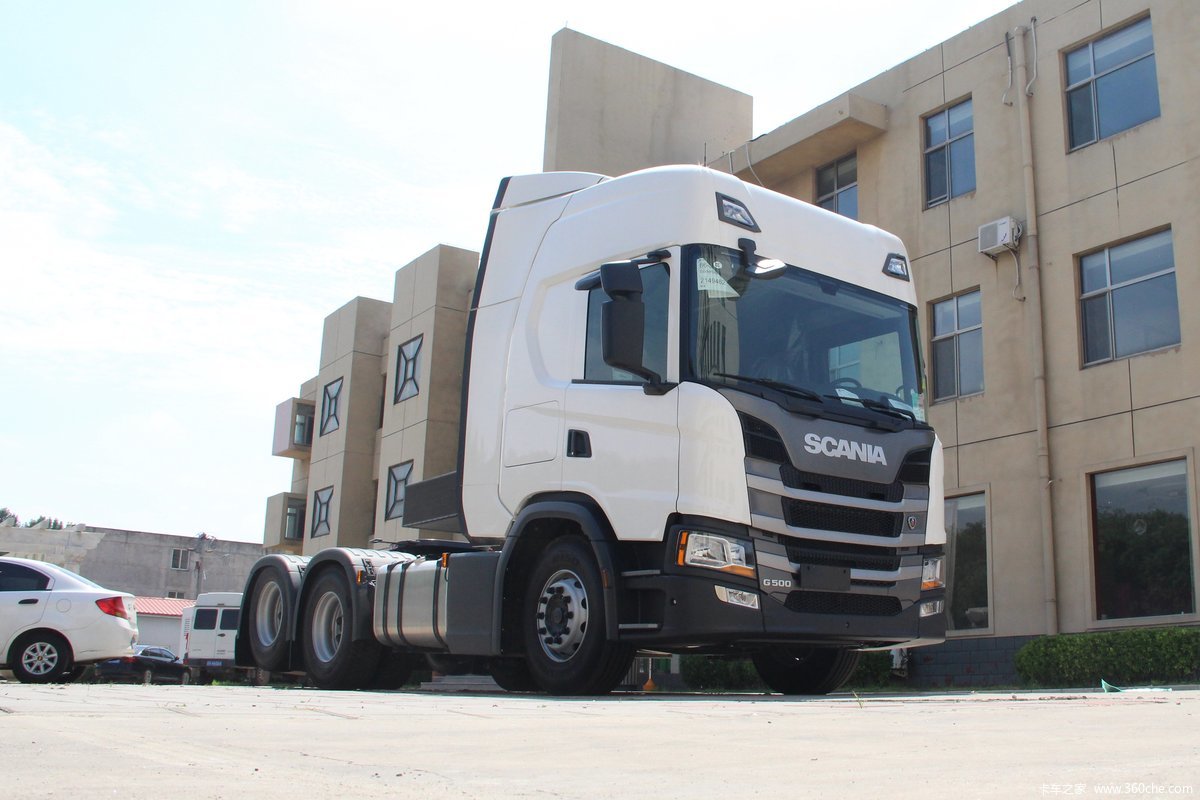 6*4 CNG Truck Scania G440 Tractor Trucks 0km Used Scania Truck Good Condition 2023 with Electronic Stability Control System