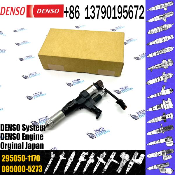 Diesel engine common rail fuel injector 295050-1170 095000-6750 095000-6753