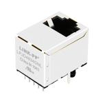 JXD3-0001NL Vertical RJ45 Jack Gigabit Magjack 8 Core Magnetic
