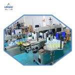 Double Side Sticker Labeling Machine For Shampoo Bottles Adhesive Labeling