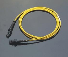 PVC,LSZH,OFNP Cable MTRJ Optical Fiber Patch Cord Bellcord GR-326 Experiment