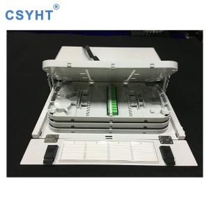 Wholesale Cold Roll Steel Fiber Optic Patch Panel 19 Inch 2U 48 Fibers For Ftth Project from china suppliers
