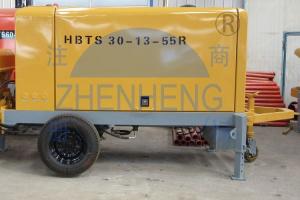 Wholesale 30m3 / H Mobile Diesel Concrete Pump High Configuration Easy To Maintain from china suppliers