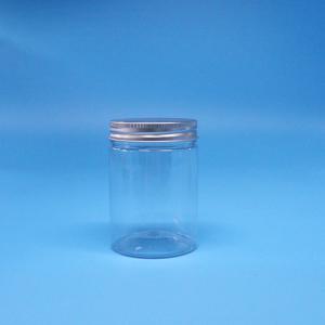 Wholesale Transparent Candy PET Food Grade Empty Cylinder Round Food Jar Screw Top Lid from china suppliers