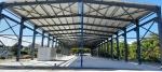 Industrial Steel Warehouse Building With Office Mezzanine