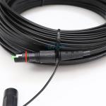 SC APC Fiber Optic Drop Cable Waterproof with 4.8mm 7.0mm Diameter