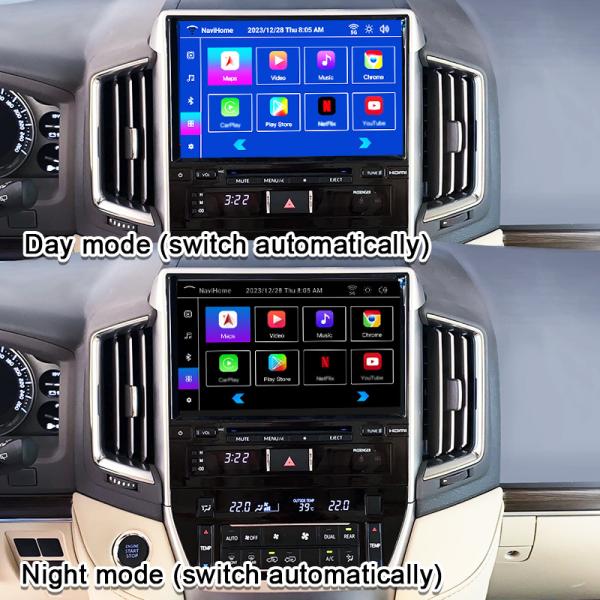 Lsailt Android CarPlay Upgrade Interface for Land Cruiser GX_R GXR 2020-2021 GPS Navigation Box, Android Auto Module