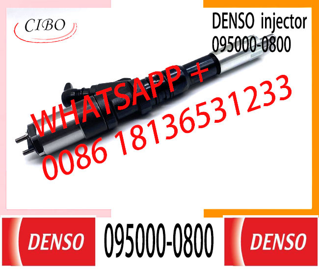 Diesel Fuel Injector 095000-0800 For Komatsu PC450-7 WA470-5