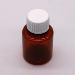 2OZ/60ml/cc PET Brown Medicine Grading Scale Liquid Packaging Bottle for