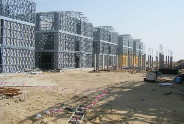 Steel Structure Labor Prefabricated Apartment Buildings / Manufactured Modular