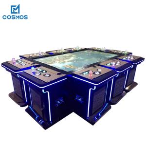 Wholesale 98 Inch 10 Players Fish Game Machine Coin Pusher Multi Language from china suppliers