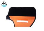 Durable Orange 5mm Neoprene Dog Coats Winter Anti Cutting Strong Support