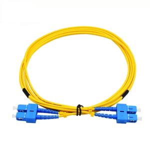 Wholesale Duplex 2.0mm PVC SC UPC - SC UPC G657A1 Fiber Optic Patch Cord Supplier from china suppliers