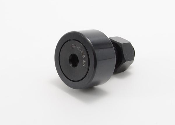 Steel Stud Track Roller Bearing Screwdriver Slot Black Oxide Crowned Cam