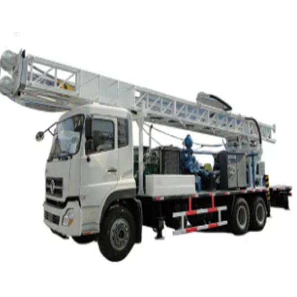 SINOTRUK 400m Depth 6×4 Truck Mounted Drilling Rig Special Vehicles Hydraulic