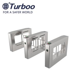Wholesale Smart Safe Electronic Turnstile Gates / Pedestrian Barrier Gate RFID Card Reader from china suppliers