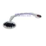 12 Core Female OM4 MPO MTP Cable Polarity B Plenum Hybrid Fiber Cable
