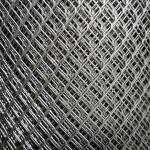Bright Surface Expanded Metal Screen Mesh Diamond Hole Shape Stainless Steel
