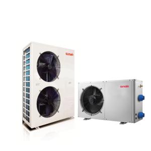 Wholesale 16KW WIFI Control Swimming Pool Air Source Heat Pump Hot Water Heater from china suppliers