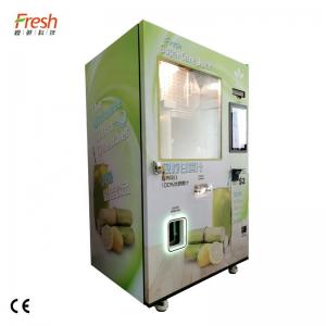 China Customizable Color LED Automatic Juice Vending Machine With 90s Cooking Time on sale