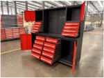 Metal Workshop Garage Cabinet Tool Chest Stainless Steel Handles Powder Coating