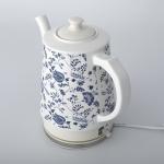1.6L Auto Shut Off Electric Ceramic Kettle 1500W Boil Dry Protection