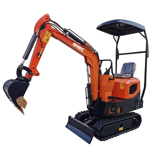 1 Ton Small Crawler Excavator Digger Machine Equipped With Tianjin Hydraulic