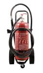 Durable 50kg 40% Powder Trolley Fire Extinguisher Odorless For Computer Room