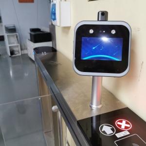China Smart Kiosk 5 Inch WiFi TCP Facial Recognition Thermometer on sale