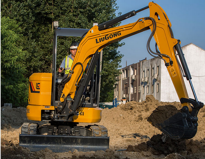 Liugong 3ton mini excavator 9035E High digging power and 35KW for precise performance