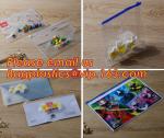 Custom pvc slider bag for cosmetics, Custom pvc slider bag for stationery, A4
