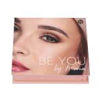 2 Positions Baked Eyeshadow Palette Paper Pantone Makeup Palette With Mirror